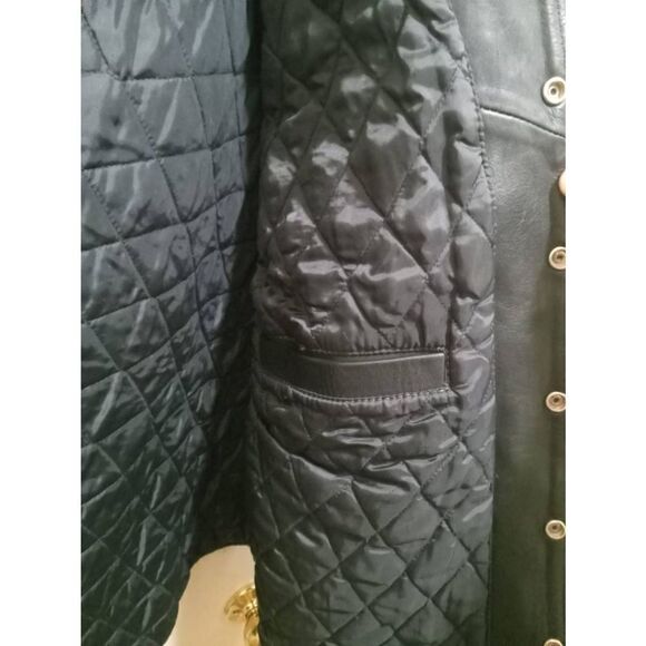 Plus size Genuine leather jacket - Picture 4 of 8